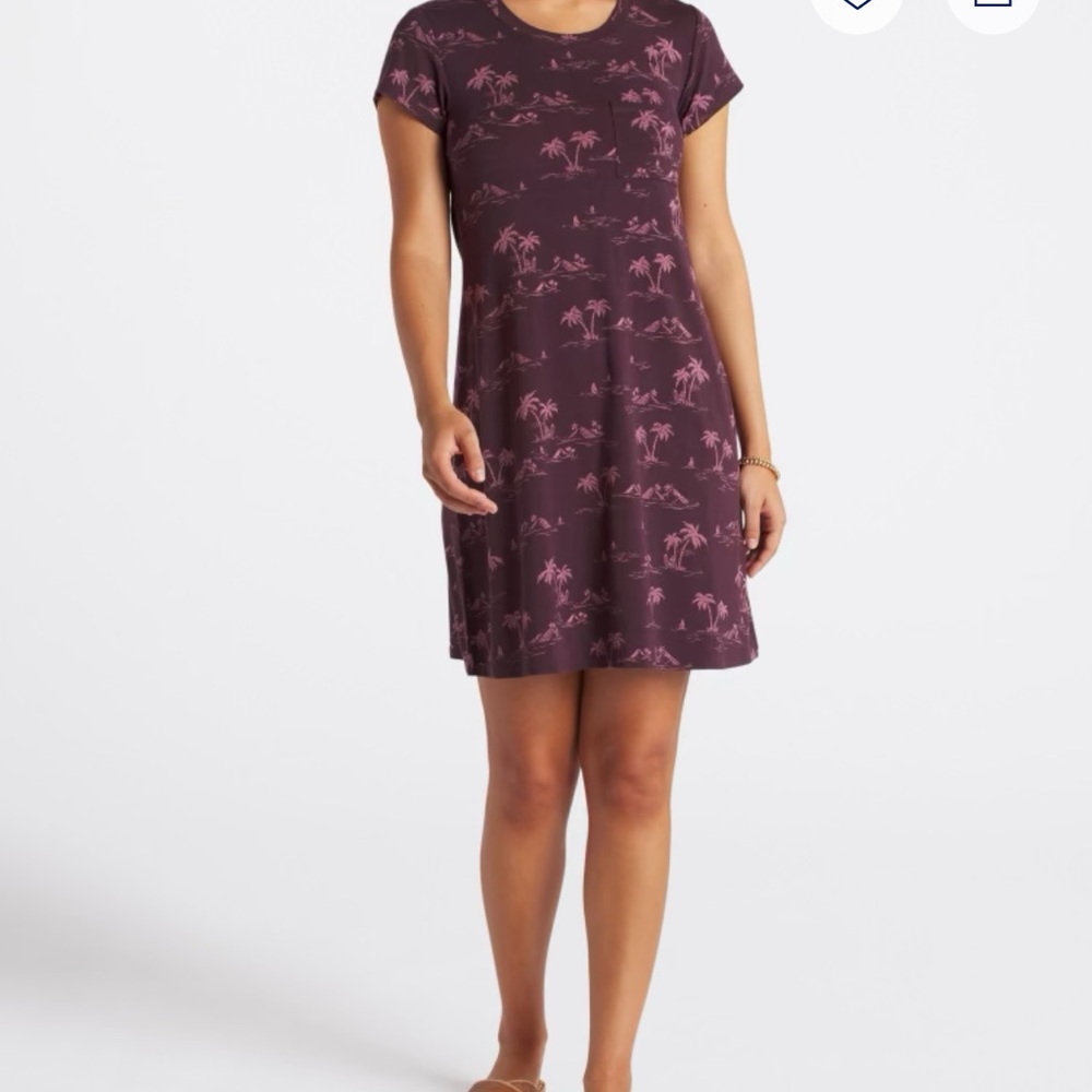 Market & Spruce Purple and Pink Dress